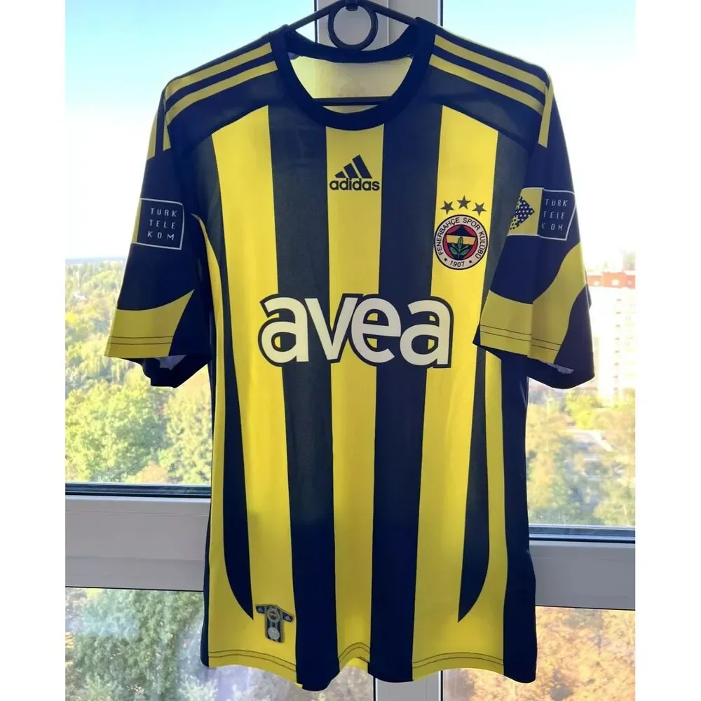 Fenerbahce Turkey 2008/09 Home Football Soccer Shirt Jersey Adidas S